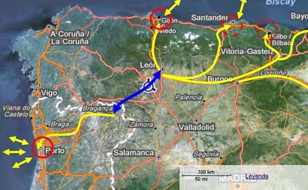 Colproleón y la Asociación por la Autovía León-Bragança reclaman a la Junta que pida fondos europeos para este proyecto