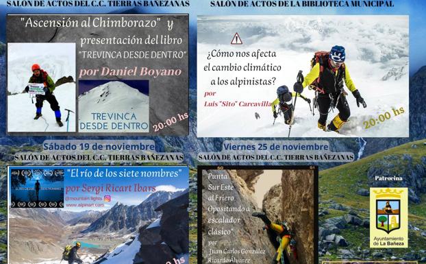 Comienzan las XXI Jornadas Audiovisuales de Montaña organizadas por el Club de Montaña Teleno