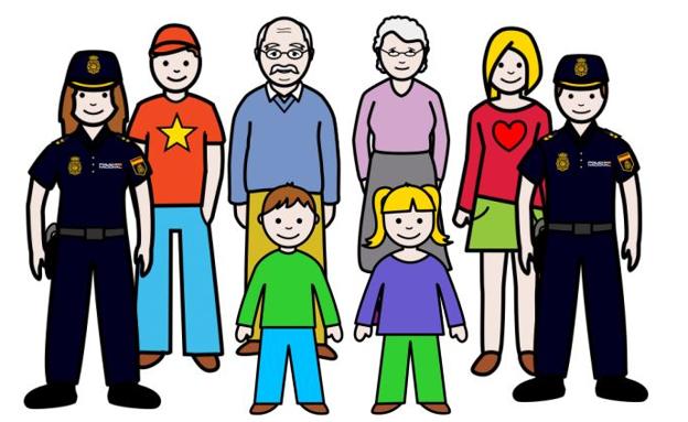 La Policía Nacional contará con un cuaderno de comunicación con pictogramas para situaciones de emergencia