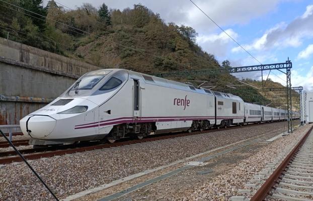 La Variante de Pajares inicia las primeras pruebas con trenes para viajeros