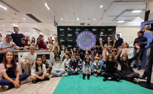 Más de 150 niños participaron en el casting para el desfile infantil del próximo sábado en El Corte Inglés