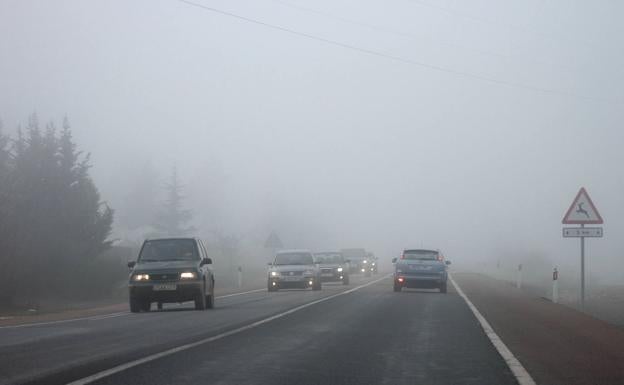 La niebla complica el tráfico la red principal de carreteras de la provincia de León