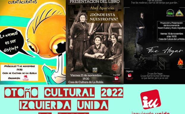 Izquierda Unida celebra una nueva edición del 'Otoño Cultural' en La Robla