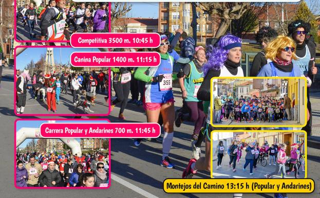 La Virgen celebra su San Silvestre con prueba popular y canina