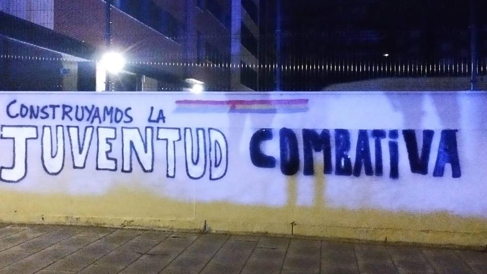 Un detenido por realizar graffitis en León
