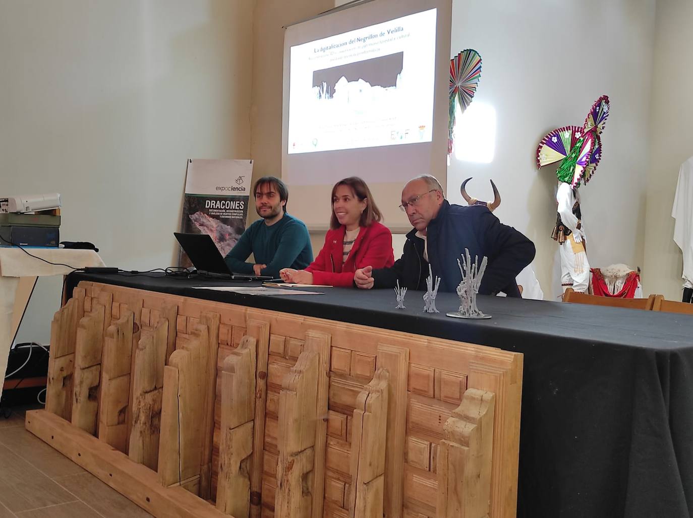 Presentación de la digitalización del Negrillón de Velilla de la Reina