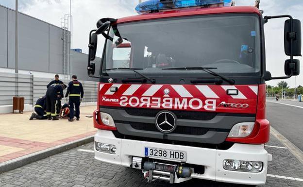 Afectado un varón por el incendio de una vivienda en Villarrodrigo de las Regueras