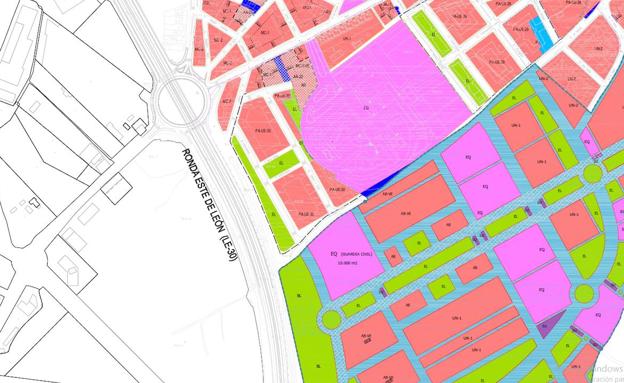Comienzan los trámites para la ocupación directa de los terrenos en los que se construirá el cuartel de la Guardia Civil de Villaquilambre