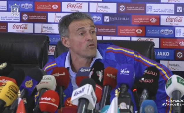 Luis Enrique 'streamer': «No tengo nada contra la prensa»