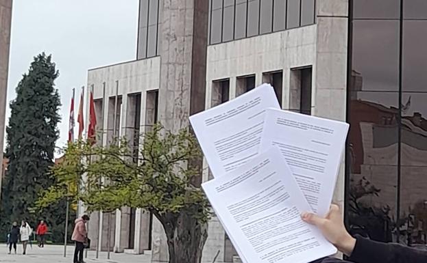 Las familias del colegio La Palomera recogen 1.600 firmas contra Serunión