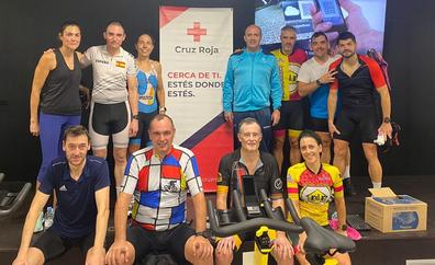 El maratón de spinning solidario del Olímpico recauda casi 3.000 euros para Cruz Roja