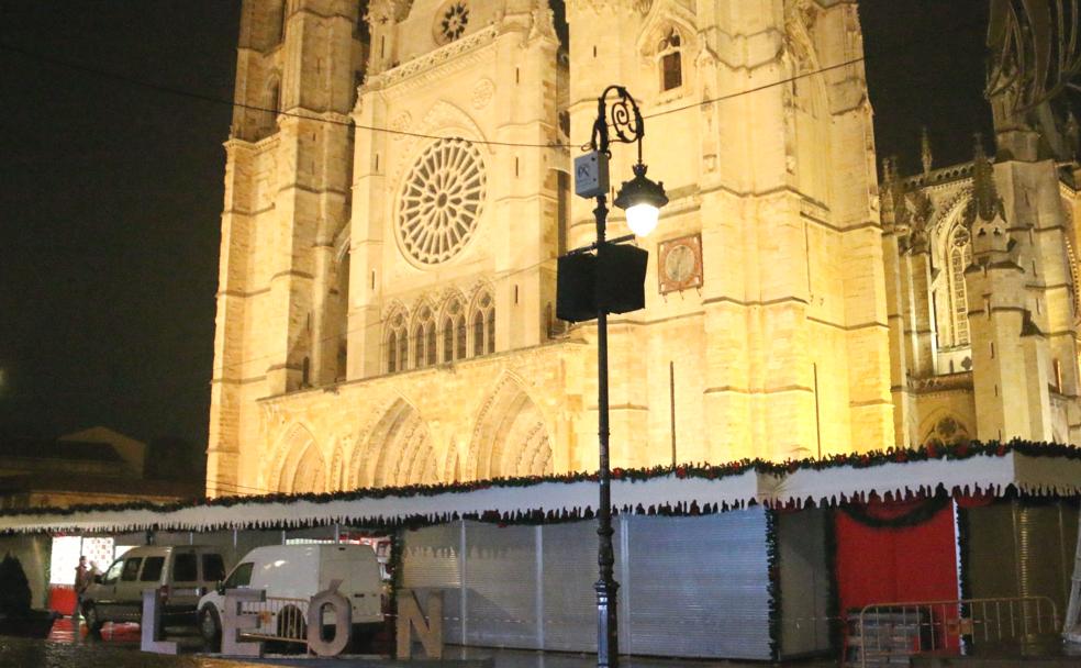 La música en honor a Santa Cecilia se ahoga en las calles de León