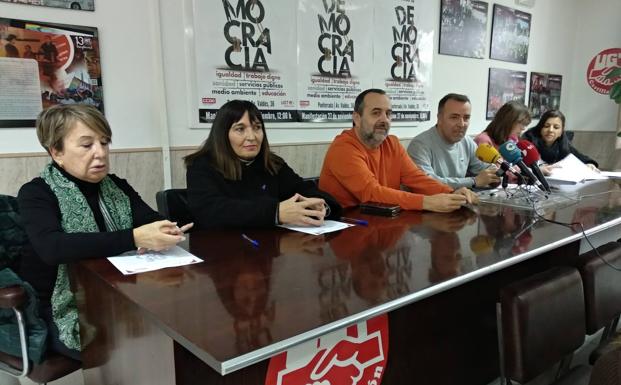 UGT, CCOO y las organizaciones sociales llaman al Bierzo a movilizarse el 27N contra los «recortes» y el «desprecio» de la Junta