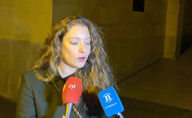 Ester Muñoz da un paso al frente en el PP: «He presentado mi candidatura y he pedido unidad»