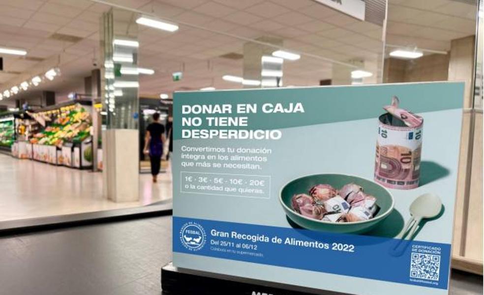Mercadona participa en la recogida de alimentos de 2022