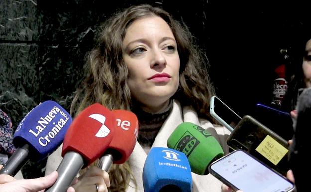 Muñoz sobre la denuncia al PP de León: «Estoy convencida de que vamos a encontrar una solución»