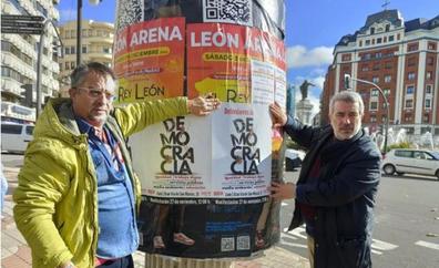 IU León local se suma a la manifestación del 27N bajo el lema 'Democracia'