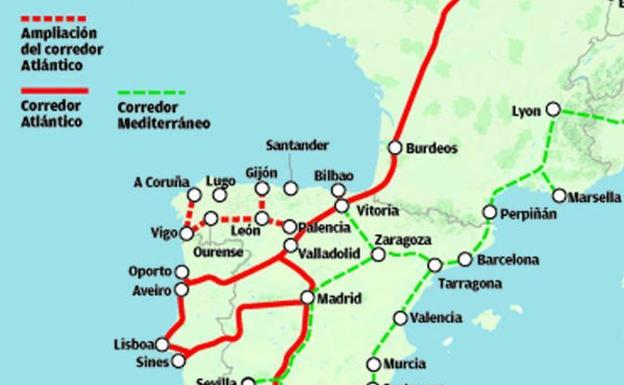 Castilla y León, Galicia y Asturias refuerzan la acción conjunta para el impulso de las infraestructuras del Corredor Atlántico Noroeste