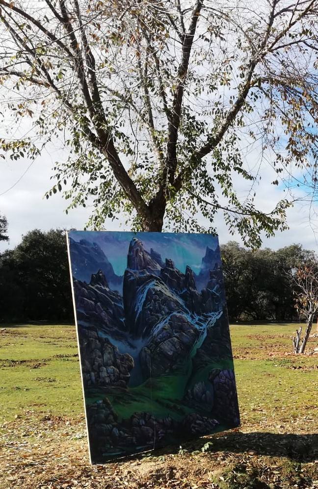 Exposición «Encinas con arte», perteneciente al proyecto «Del reciclaje al arte público»