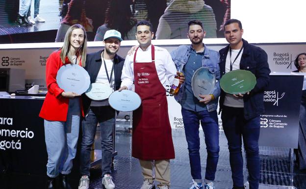 Un discípulo de Roca, Dacosta y Aduriz se hace con el premio Cocinero Revelación de Bogotá Madrid Fusión