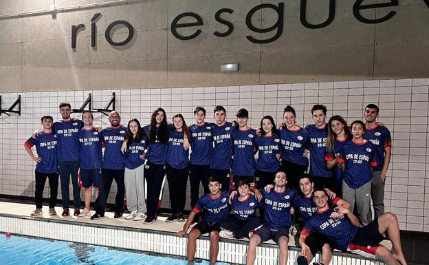 El Club Natación León debuta con una gran actuación en la Copa de Clubes de Natación