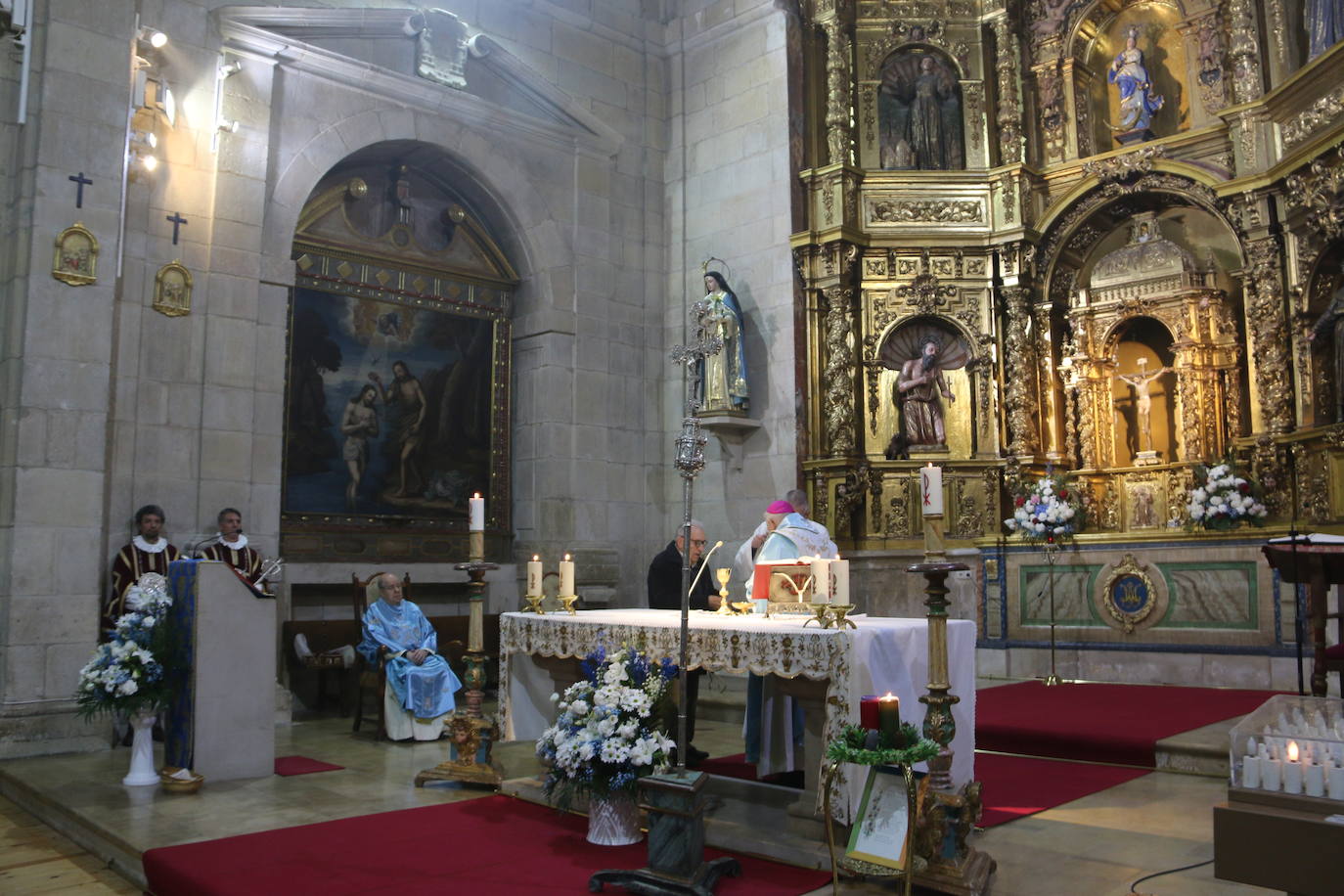 Visita al convento de las Concepcionistas por su fiesta