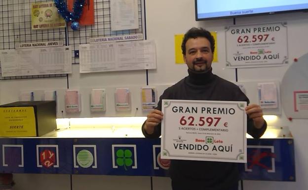 La BonoLoto deja en León ciudad un segundo premio de 62.597,1 euros