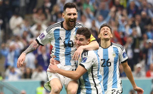 Aimar-Messi-Álvarez: la magia y los ídolos se citan en la final