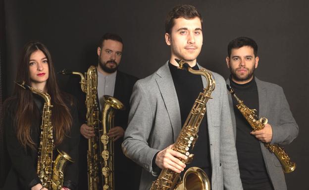 El cuarteto de saxófonos 'Rhea Quartet' ofrece un concierto este viernes en El Albéitar