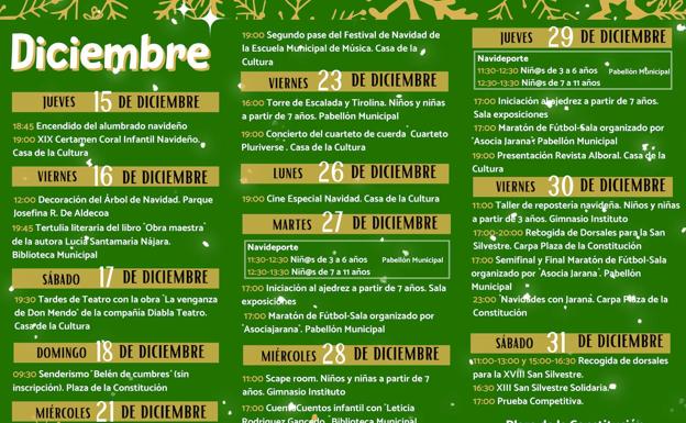 Unas navidades llenas de actividades en La Robla