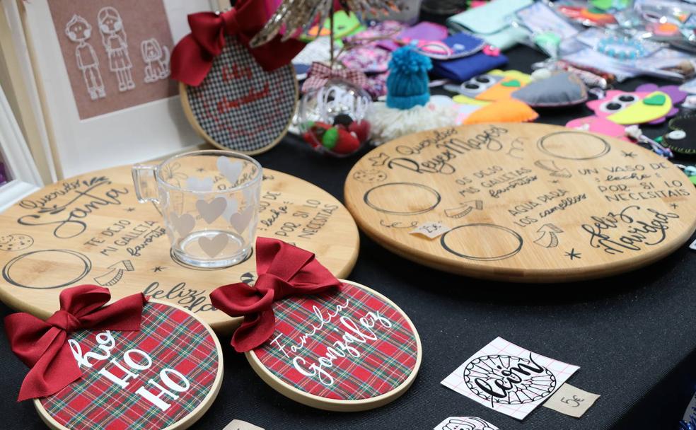 Un bazar artesanal de mujeres emprendedoras