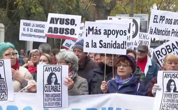 Médicos de Familia de toda España respaldan la huelga de sus compañeros en Madrid