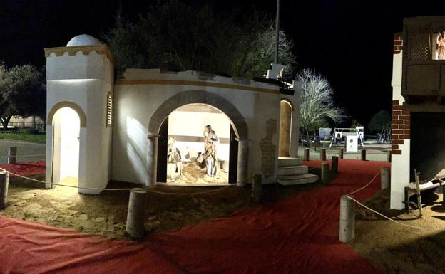La apertura del nacimiento avanza la Navidad en Valencia de Don Juan