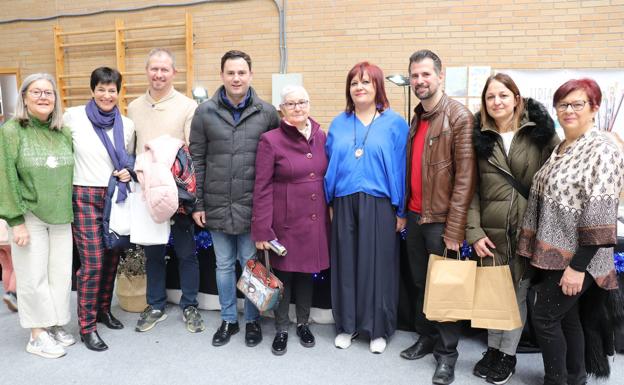Los socialistas apoyan la décima edición de la Feria de emprendedoras de Villaquilambre