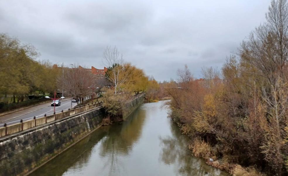 Ciudadanos reclama la limpieza del cauce del río Bernesga a su paso por León tras las intensas lluvias