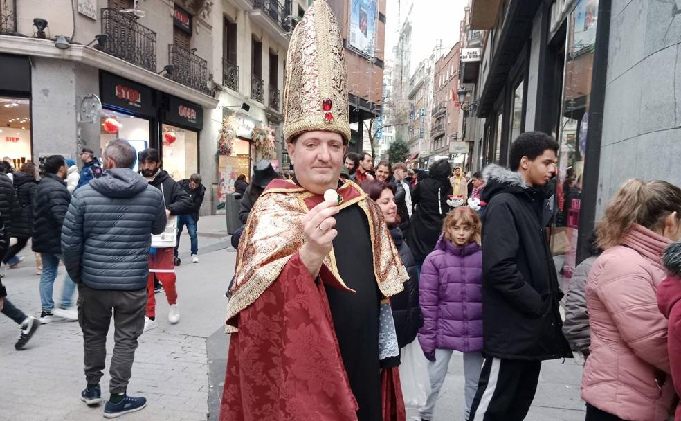 El 'Obispo leonés' de la Lotería coge sitio en Madrid