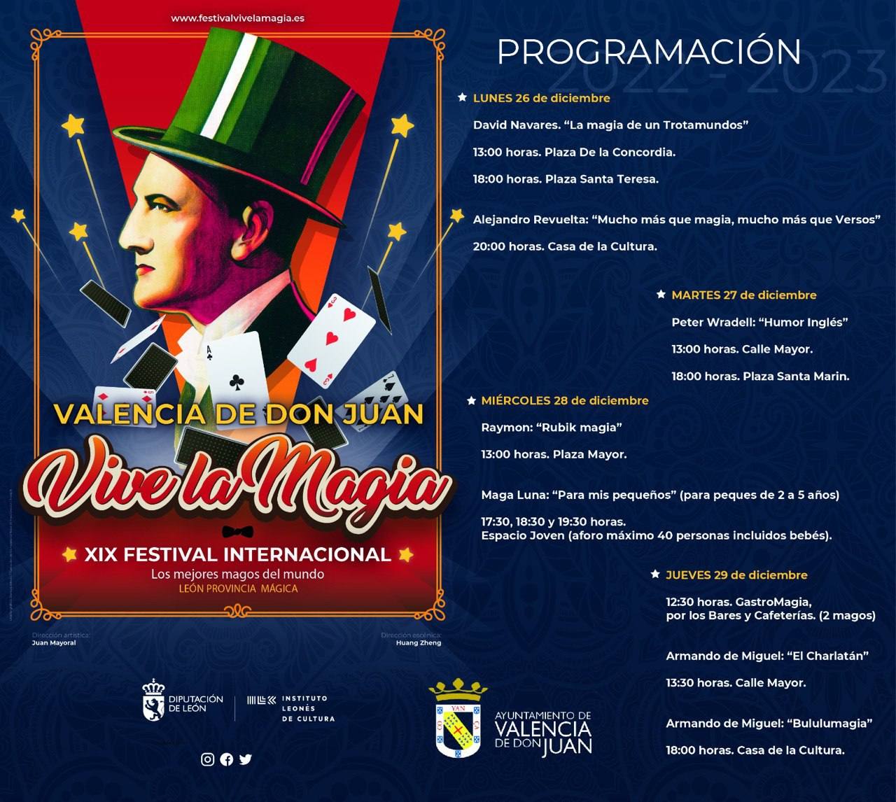 Festival de magia en Valencia de Don Juan