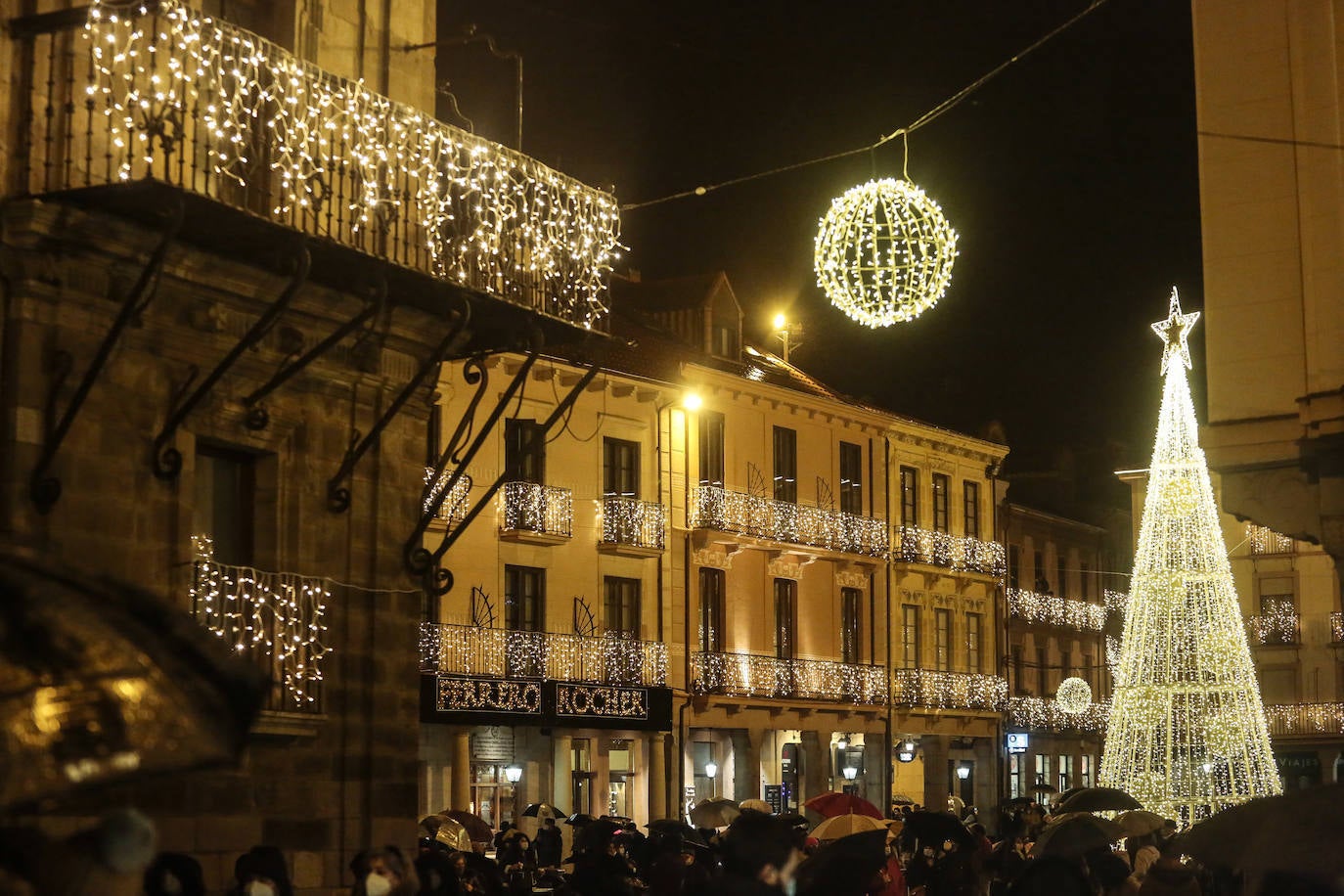 Una ruta por las mejores iluminaciones navideñas de la provincia de León