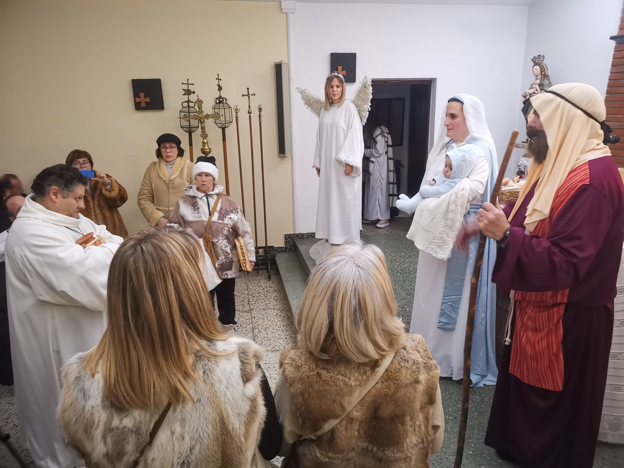 El Niño Jesús nació entre mayores