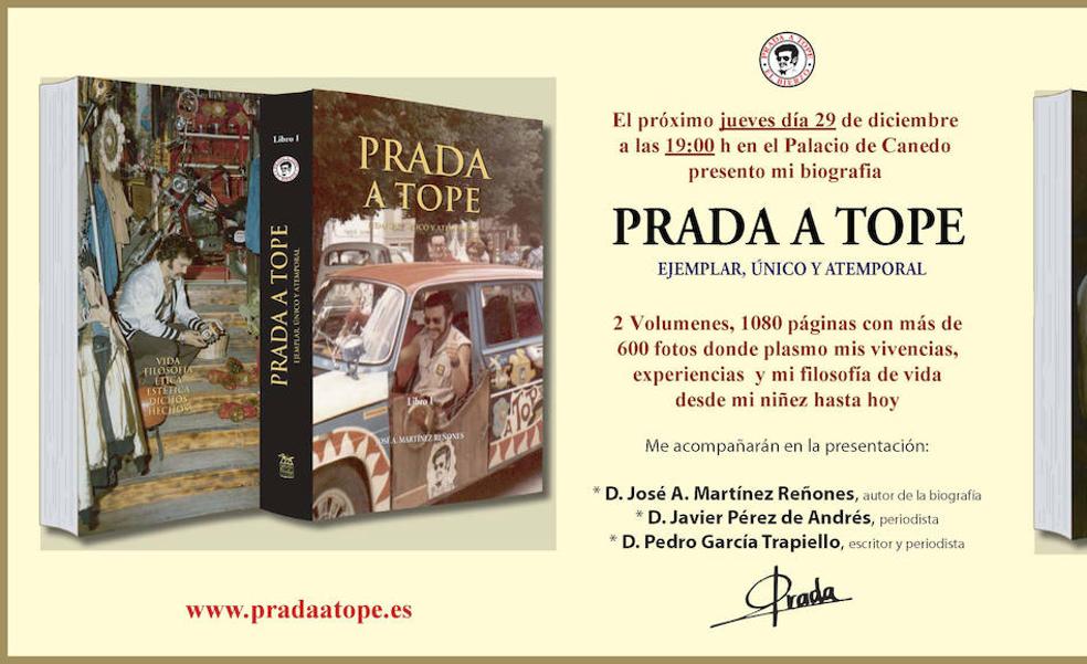 'Prada a Tope', las memorias de José Luis Prada que repasan la historia reciente de El Bierzo