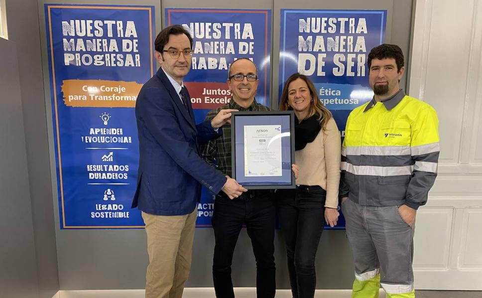 La cementera de Toral de los Vados obtiene la certificación de eficiencia energética Aenor