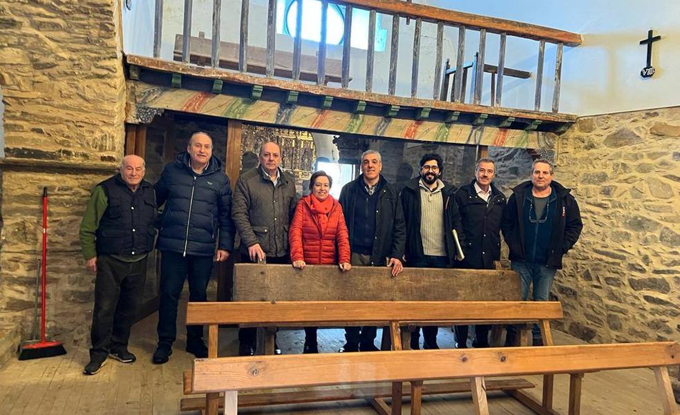 Cultura finaliza la reparación de la Iglesia de San Miguel en El Acebo tras la inversión casi 25.000 euros