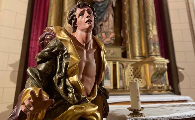 Nuestra Señora de Angustias y Soledad conmemora los 40 años de su paso de San Juan