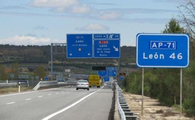 Los peajes de las autopistas AP-66 y AP-71 de la provincia de León suben un 4%