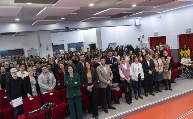 Un estudiante de la Universidad de León recibe una beca de Fundación Once para seguir sus estudios en Noruega