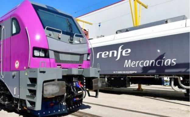 Renfe incorpora seis locomotoras de mercancías EURO6000 para la Variante de Pajares