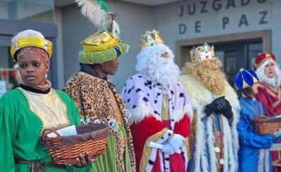Los Reyes Magos hacen parada en Villaquilambre
