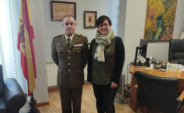 San Andrés despide al suboficial mayor de la UME, Rafael Robla