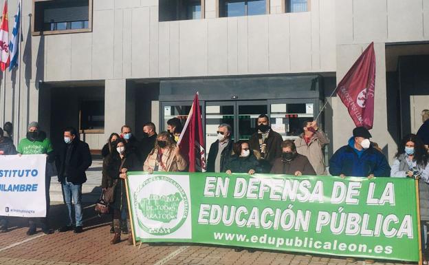 Un 20% del alumnado de los colegios públicos de Villaquilambre «no tendrá plaza» en el futuro Instituto