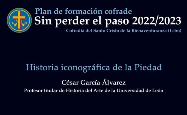 El Plan de Formación Cofrade celebra este lunes su tercera sesión
